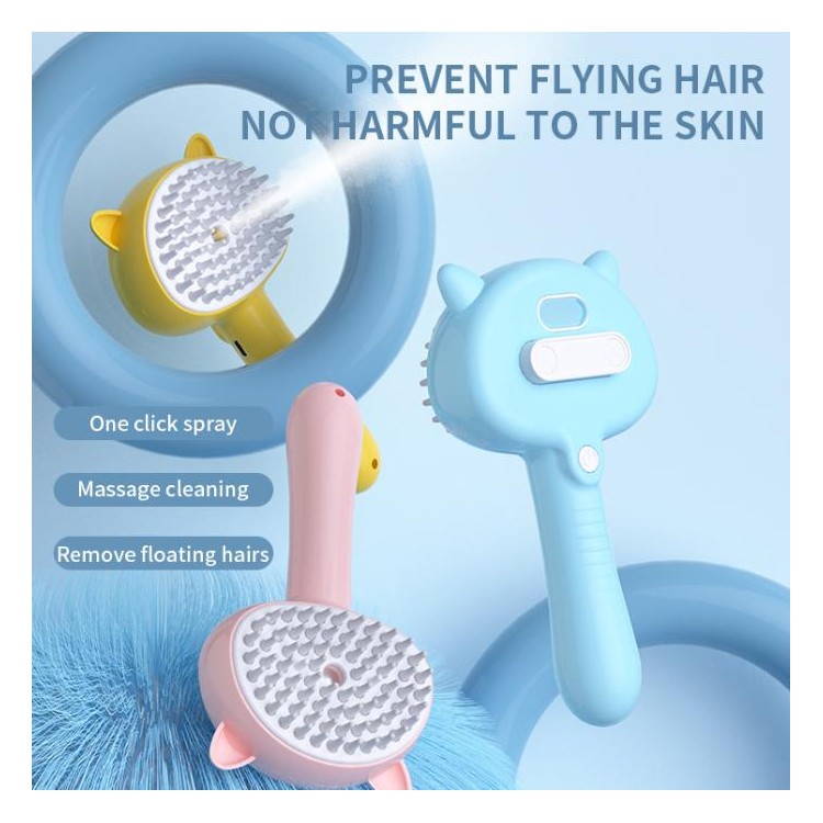 Pets Hair Removal Brush Grooming Comb Beauty Cleaning Tool