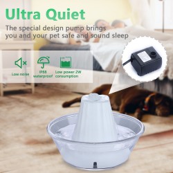 Portable Cat Drinking Fountain Multi-Container Compatible Automatic Drinking Water for Cats