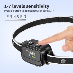 Anti Bark Dogs Collar Best Seller Voice Activated No Barking Vibration Bark Control Collar for Dog