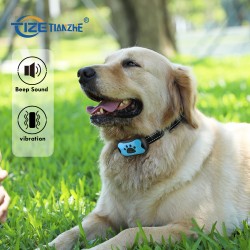 Custom Bark Control Collar 4 Colors Bark Device Collier En Peau De Chien No Bark Dog Collar With Led Display