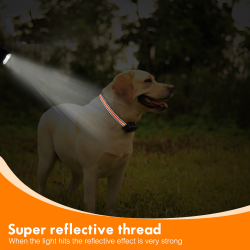 Rechargeable Dog Bark Collar Sound Vibration Ultrasonic No Bark Collar With Safety Mode