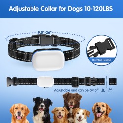 Custom Wireless Charging Collar Anti Bark Dog Shock Collar E Collar Dog Training Remote Dog Training Collar Vibration