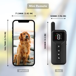 Remote Control Dog Collar Training Shock Collar USB Waterproof Dog Training Device