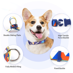Retractable Dog Training Collar Waterproof Training Collares Para Perros Dog Pet Collars