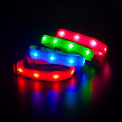 Flashing Light Cat Collar
