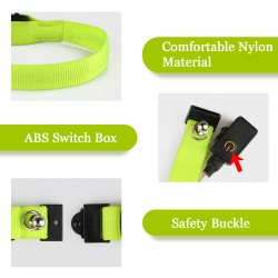 Flashing Light Cat Collar Reflective Dog Collar Led Pet Collar Cat Reflector With Led Lights