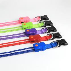 Luminous LED Dog Collar Usb Rechargeable Led Light up Dog Pet Collar