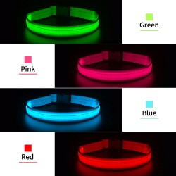 Innovative LED Dog Collar Products Working Service Fluorescent Illuminated Led Dog Collar