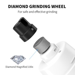 LED Dog Nail Grinder Build in Led Light Dog Nail Grinder With 4 Grinding Ports