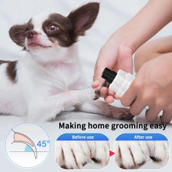 LED Dog Nail Grinder Build in Led Light Dog Nail Grinder With 4 Grinding Ports