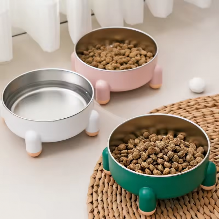 Custom Pets Feeder Bowl Rounded Cat Dog Bowl Custom Pets Feeder Bowl Rounded Cat Dog Bowl
