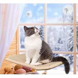 amazon hot sale petpawjoy cat window bed for kittens