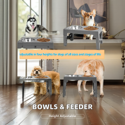 Wholesale Dog Food Bowl & Stainless Steel Double Food Bowls