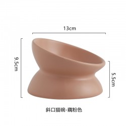 Wholesale Pet Mouth Bowl and Dog Non Slip Ceramic Feeder