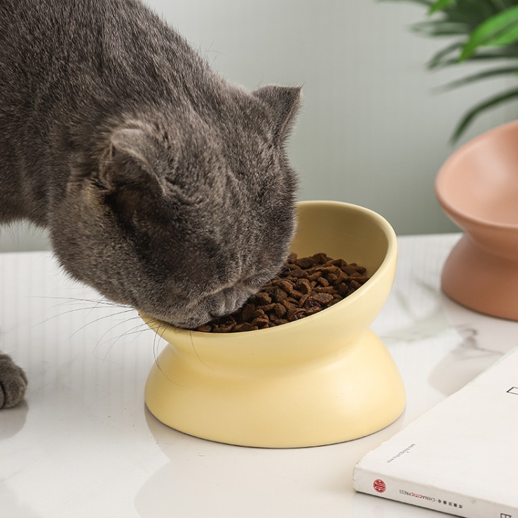 Pet Mouth Bowl High-footed Cat Dog Bowl Pet Mouth Bowl High-footed Cat Dog Bowl