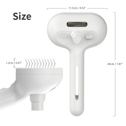 Rechargeable Pets Hair Comb Automatic Steamy Cat Hair Brush