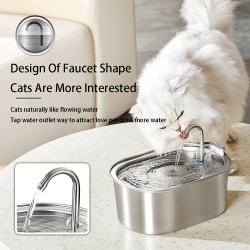 Wholesale Cat Drinking Fountain and Steel Pet Water Fountain