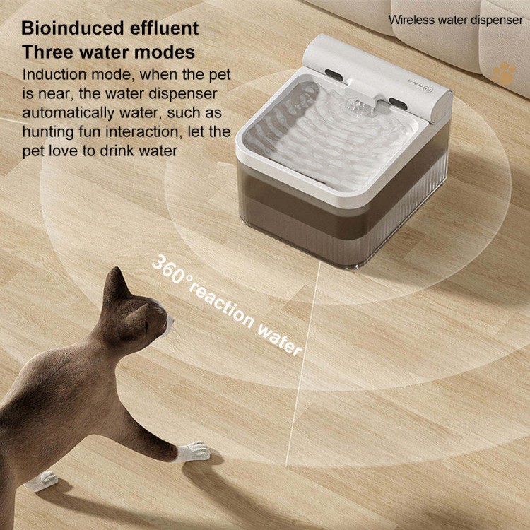 Cats Drinking Dispenser Rechargeable Large Capacity 4L Automatic Quiet Pump Cats Drinking Dispenser Rechargeable Large Capacity 4L Automatic Quiet Pump