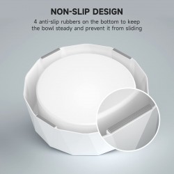 Anti-Choking Cat Water Dispenser and Pet Travel Water Bowl