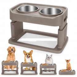 Double Pet Bowls