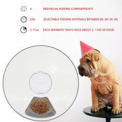 Custom Dog Pet Feeder and LCD Pet Food Dispenser in Stock