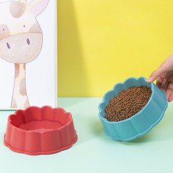 Custom Dog Feeding Bowl and Travel Multiple Colors Pet Bowl