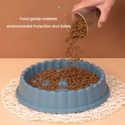 Custom Dogs Slow Feeder Bowls and Silicone Pet Food Bowls