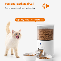 Custom Pet Feeder Bowl Water Bottles Smart Feeding Solution