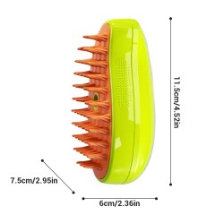 Cat Hair Steam Brush Anti Flying Hair Dog Comb Durable Pet Electric Spray Massage Comb