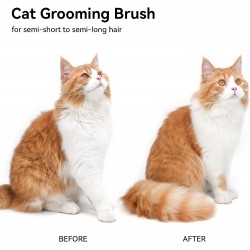 Pet Hair Remover Comb Dog Grooming Brush Removes Short or Long Haired Brush