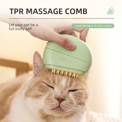 Custom Pet Massage Comb Polish Comb Teeth Pet Cobblestone Brush