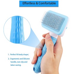 Dog Hair Remover Brush Cat Grooming and Care Comb for Long Hair Dog Pet Removes Hairs Cleaning Bath Brush