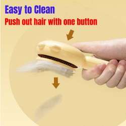 Custom Cat Needle Comb Remove Floating Hair Pet Brush Pet Hair Remover Cat Supplies Grooming Accessories