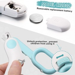 Custom Pet Nail Clipper LED Light Claw Grooming Scissors for Small Dogs Cats Scissors Dog Accessories