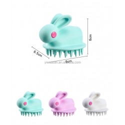 Customize Pet Bath Brushes Massage Brush Shampoo Dispenser Dog Grooming for Cat Pets Bathing Products