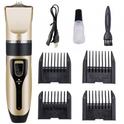 Pet Cleaning Grooming Kit Rechargeable Dog Hair Trimmer Grooming Clippers Dog Hair Shaver