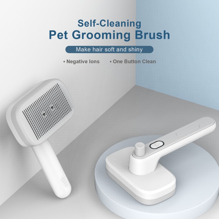 Pets Cleaning Hair Brush Anti-Static Pet Grooming Brush Pets Cleaning Hair Brush Anti-Static Pet Grooming Brush
