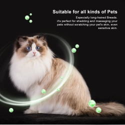 Pets Cleaning Hair Brush Anti-Static Pet Grooming Brush
