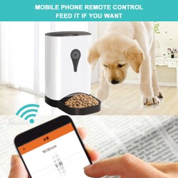 Automatic Pet Feeder Bowl Mobile Phone Control