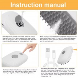 Wholesale Pet Cleaning Brush Shampoo Massage Steam Cat Brush