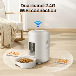 Automatic Cat Food Feeder and Timed Dog Food Dispenser