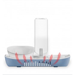 Pet Food Bowl Dual Use Feeding Bowl