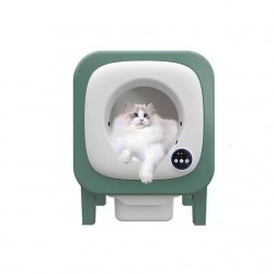 Custom Cat Litter Box Self Cleaning Pet Toilet with App Control for Multiple Cats