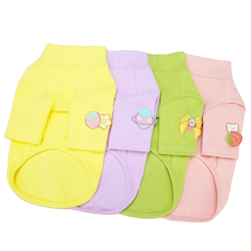 Strawberry Print Pet Clothes