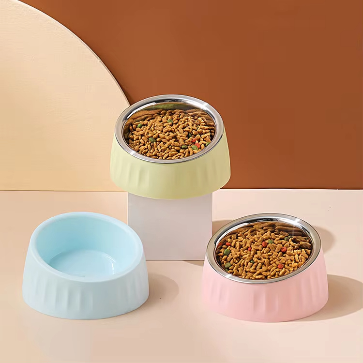 Steel Dog Food Bowl