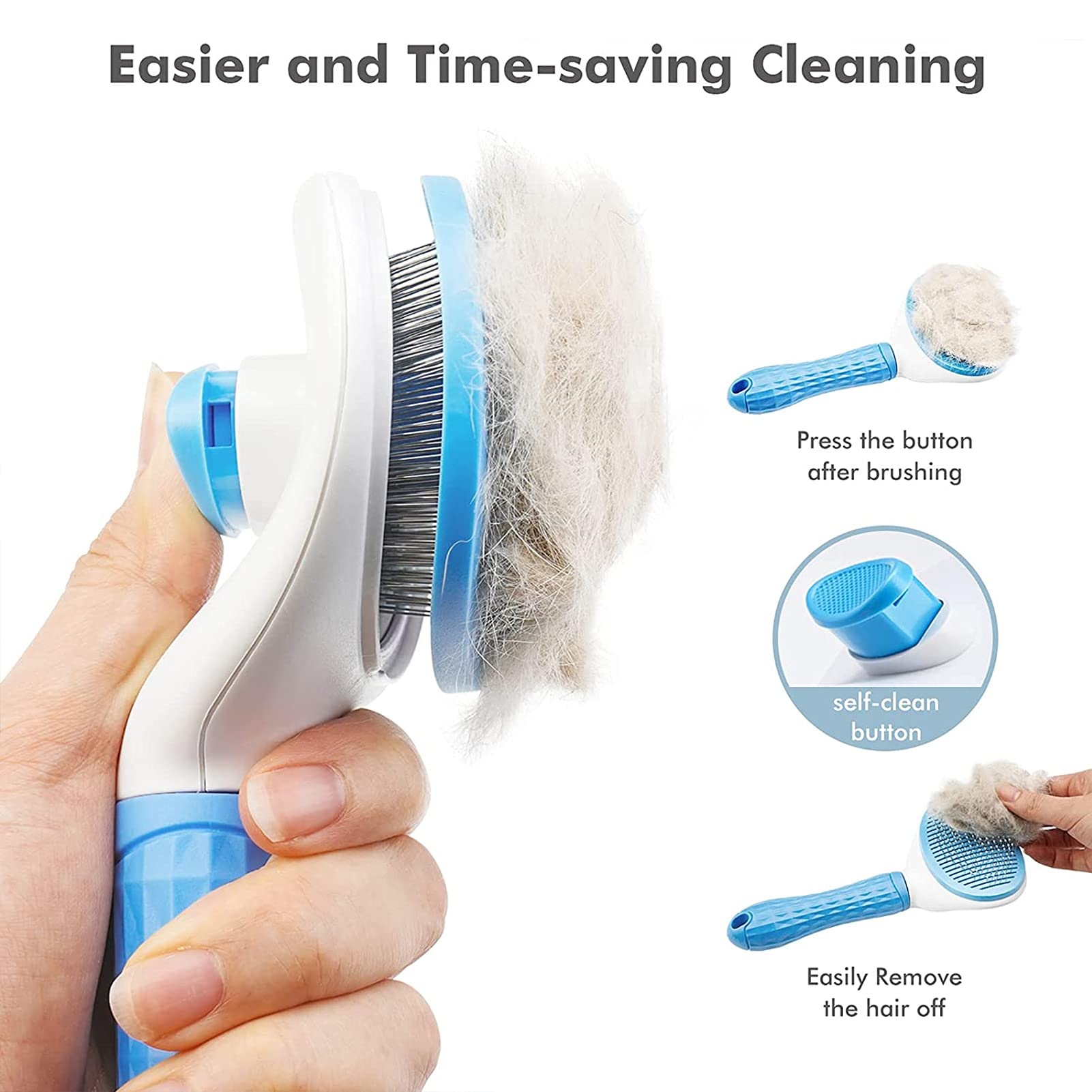 Pet Self-Cleaning Automatic Brush