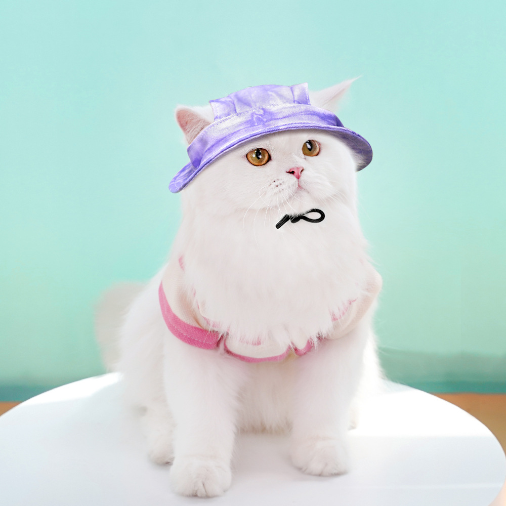 Adjustable Pet Fisherman's Hat