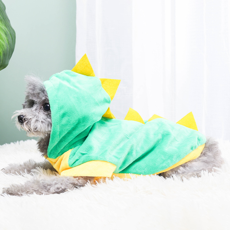 Dinosaur Hooded Dog Hoodie