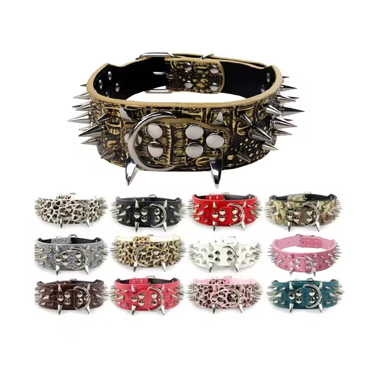 New Solid Pet Collar
