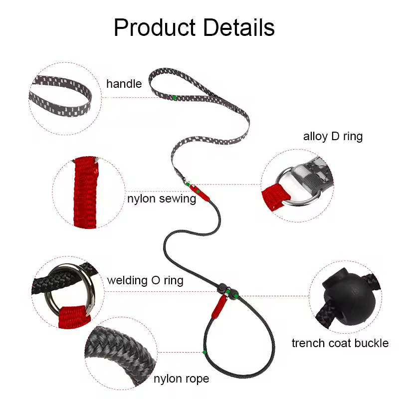 Comfortable Solid Pet Leash